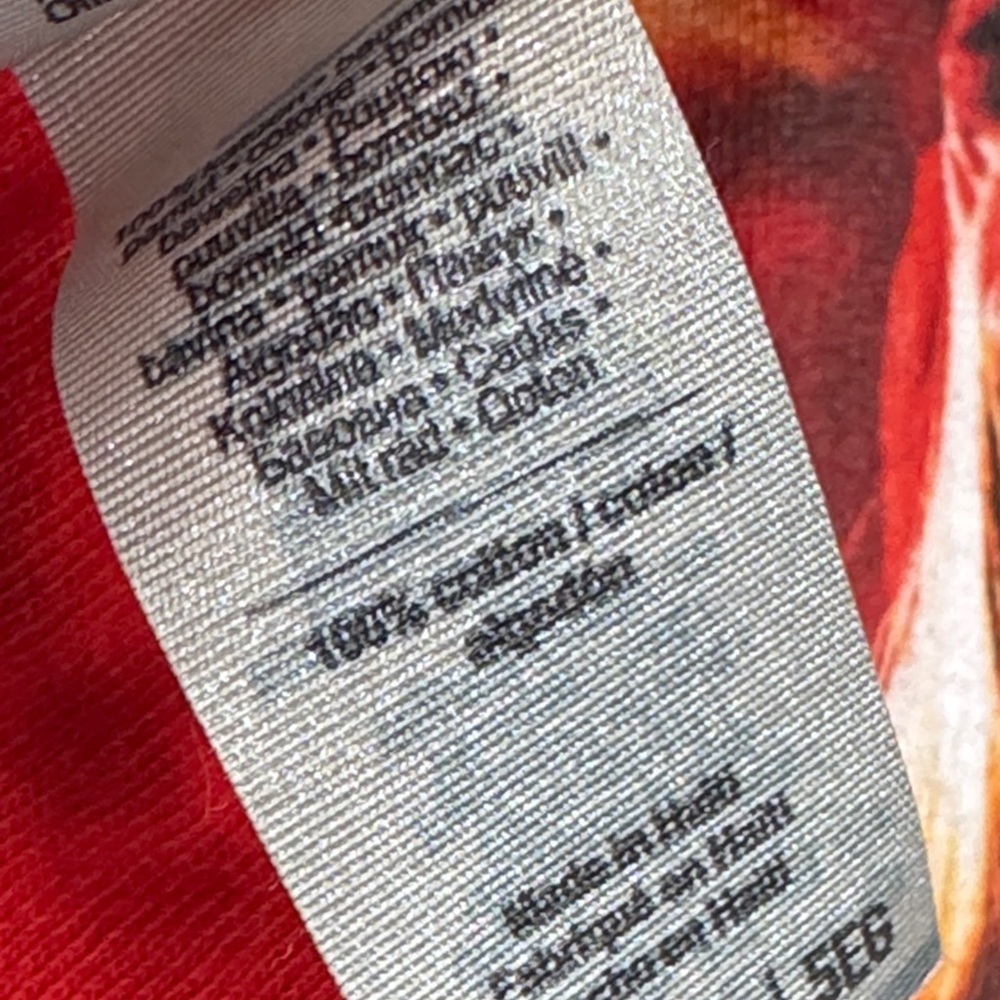 Hulkamania Red Graphic Tee men’s size 5X 100% cotton t shirt wrestling - Picture 8 of 8